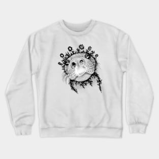 Seal illustration Crewneck Sweatshirt